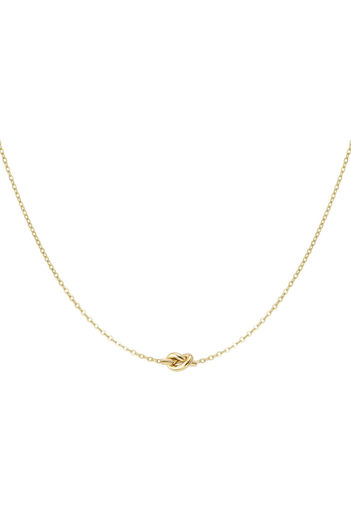 Ivy ketting goud