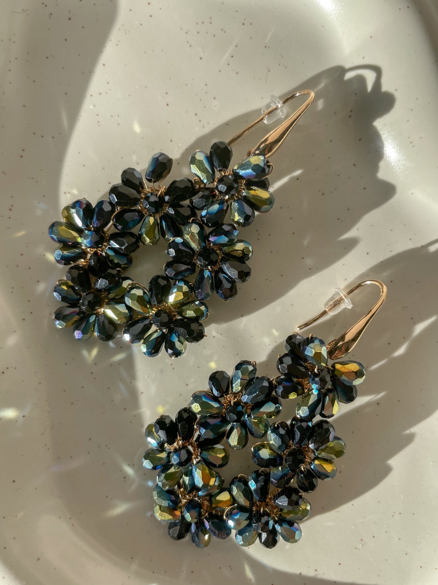 Bloom oorbellen goud