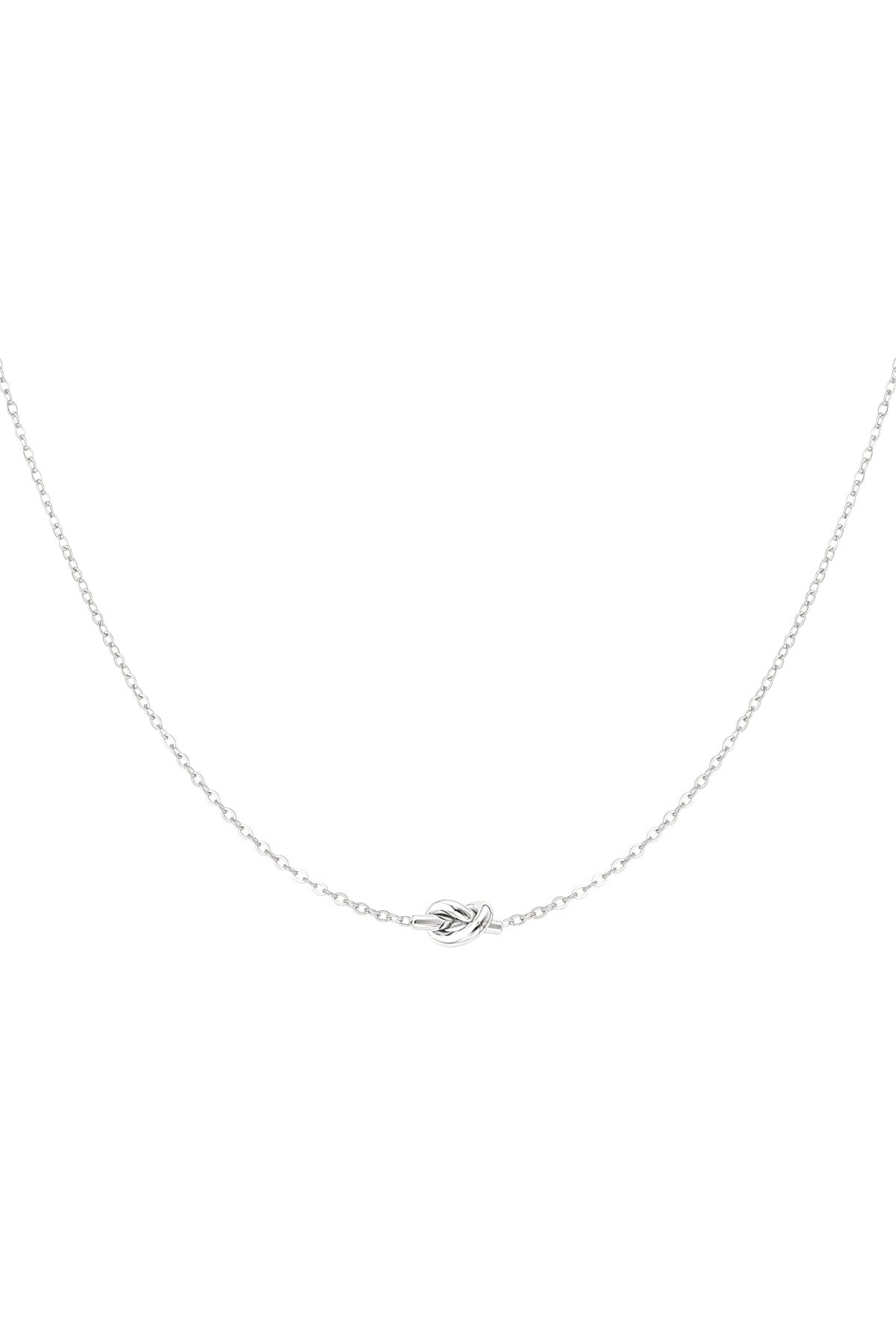 Ivy ketting zilver