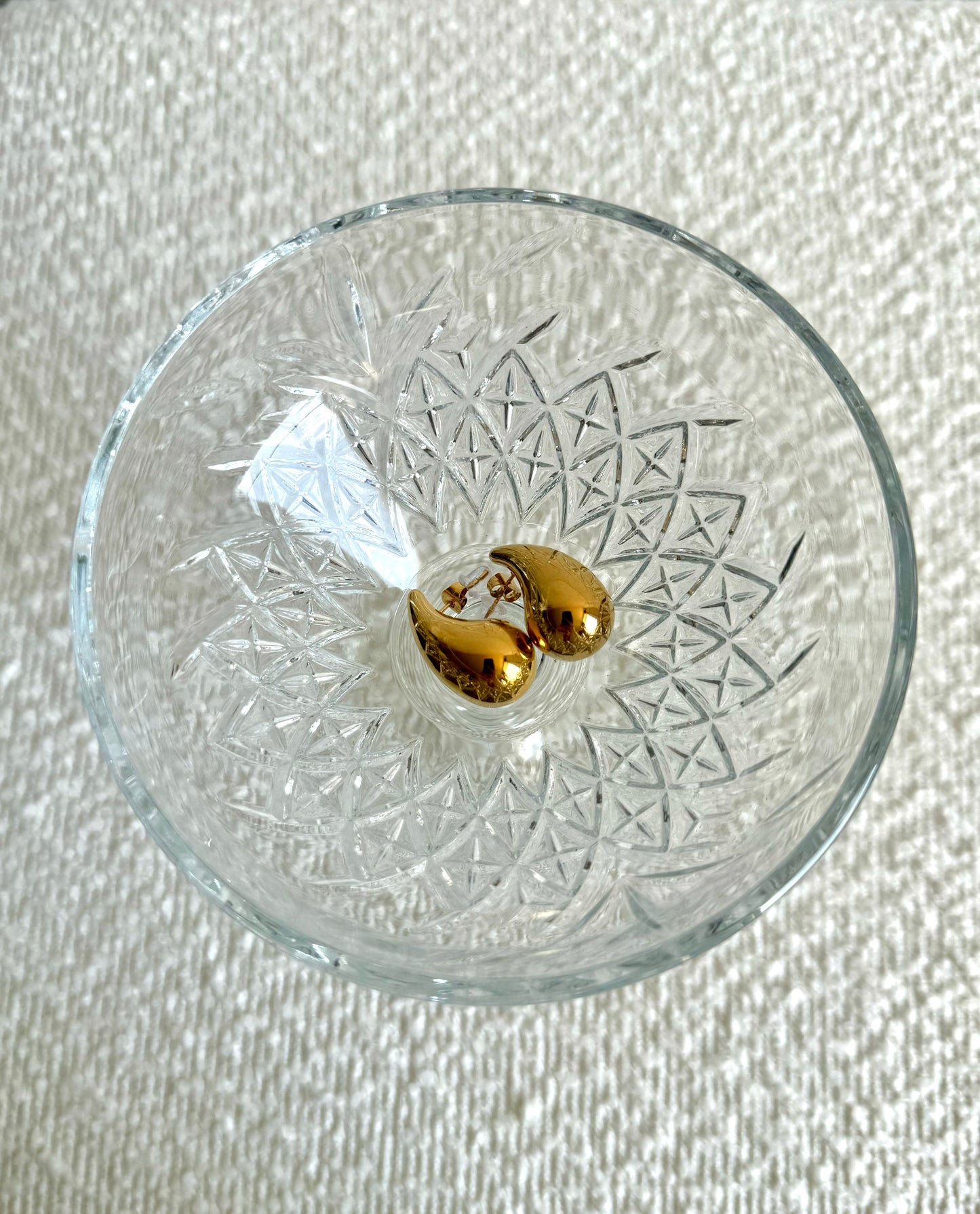 Hailey oorbellen goud