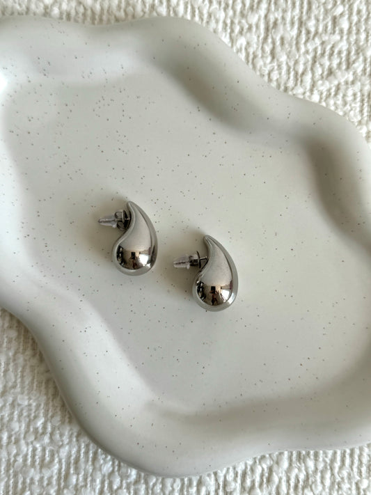 Hailey oorbellen zilver
