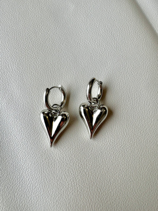 Nina oorbellen zilver